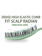 Detangling Scalp Massage Hairbrush – Curly Hair Detangler