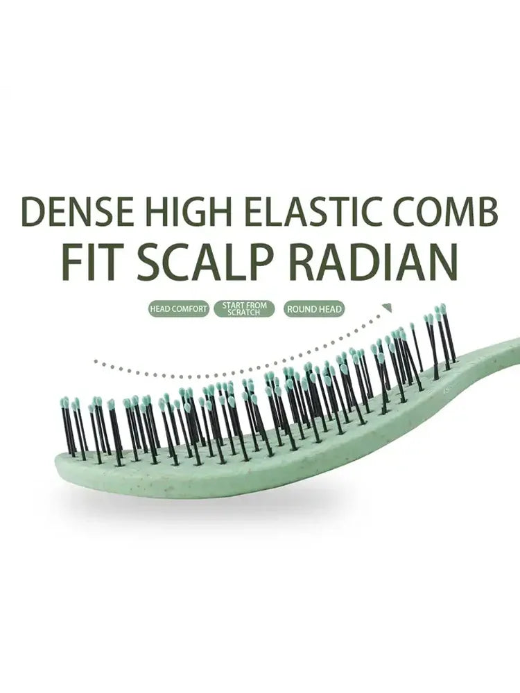 Detangling Scalp Massage Hairbrush – Curly Hair Detangler