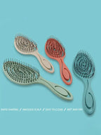 Detangling Scalp Massage Hairbrush – Curly Hair Detangler