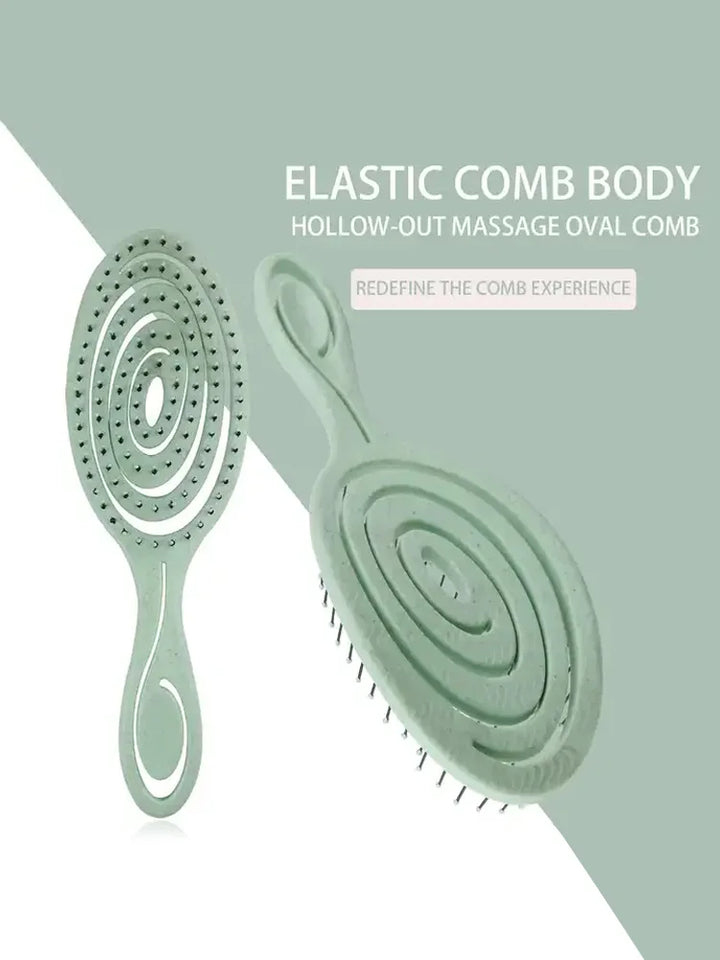 Detangling Scalp Massage Hairbrush – Curly Hair Detangler