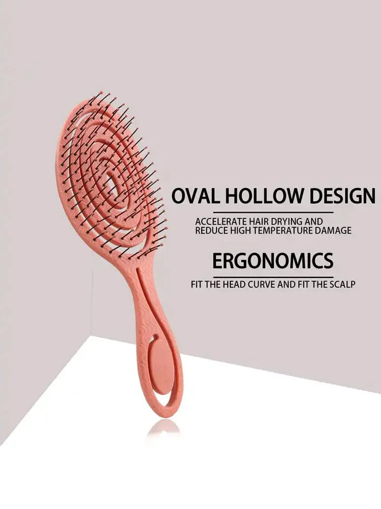 Detangling Scalp Massage Hairbrush – Curly Hair Detangler