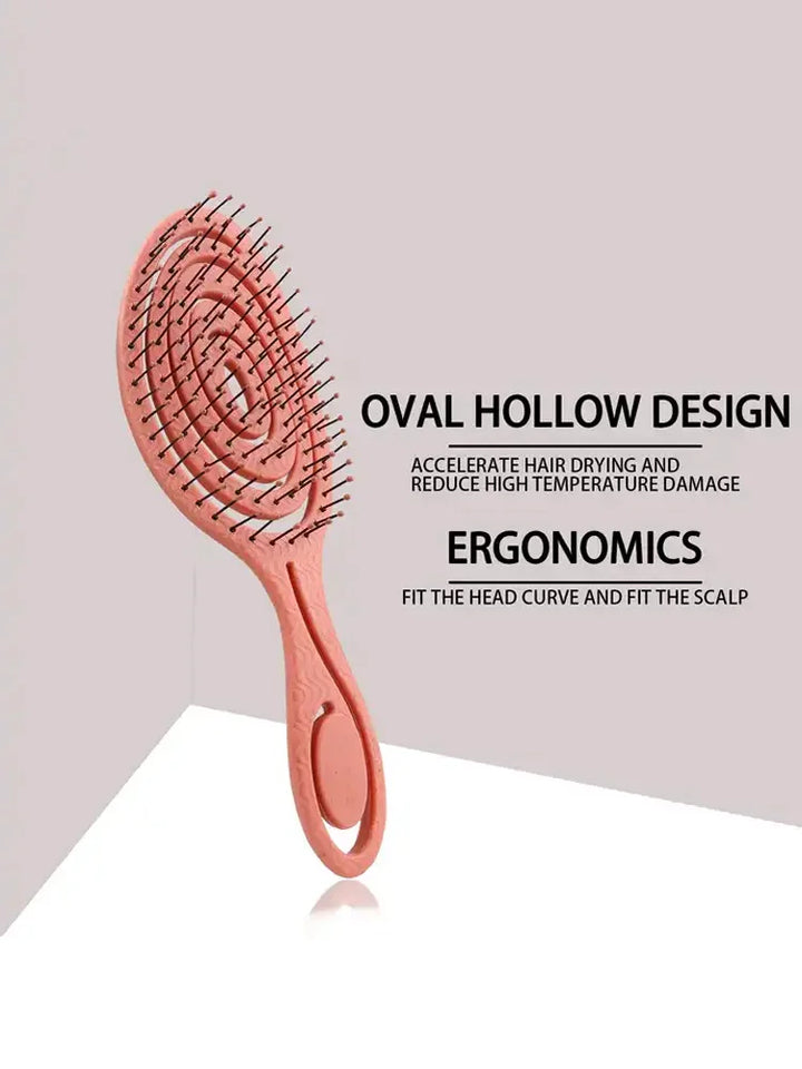 Detangling Scalp Massage Hairbrush – Curly Hair Detangler
