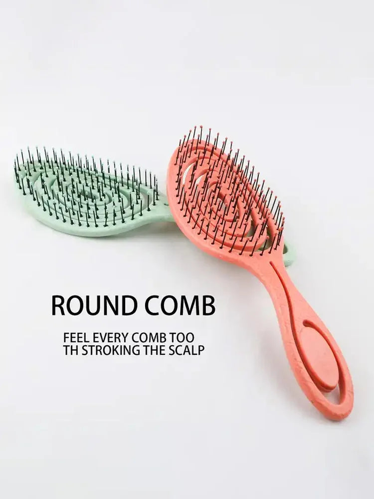Detangling Scalp Massage Hairbrush – Curly Hair Detangler